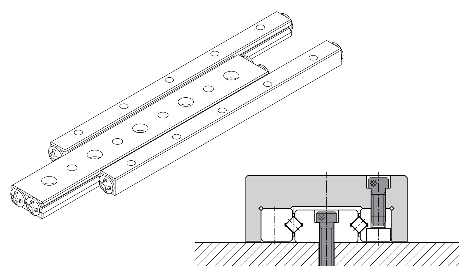 Cross Roller Guide VRG-W